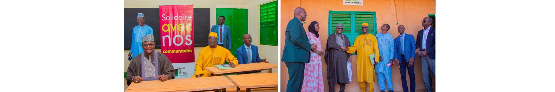 La fondation BOA renforce les infrastructures scolaires à Niamey